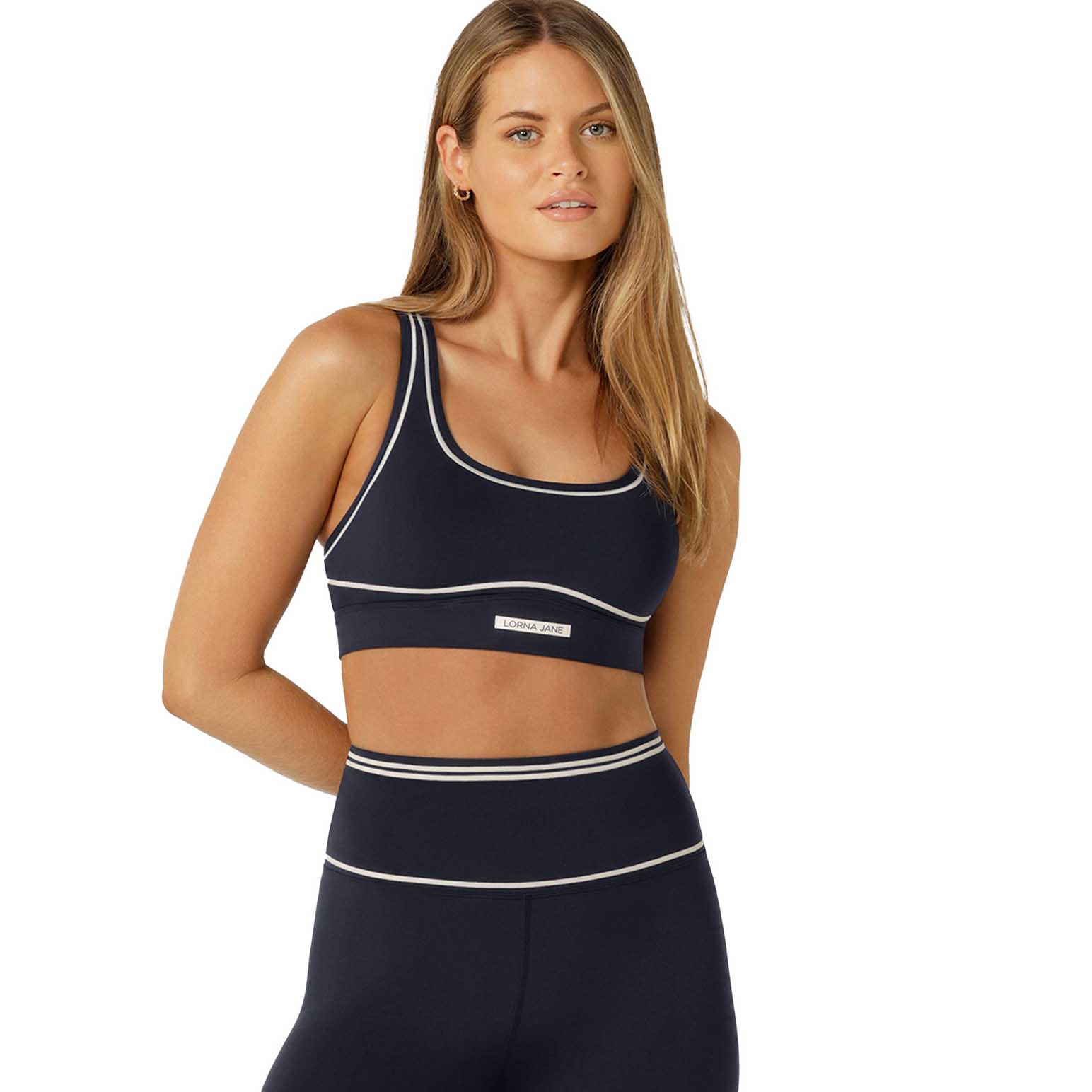 Lorna Jane Retro Track High Support Sports Bra